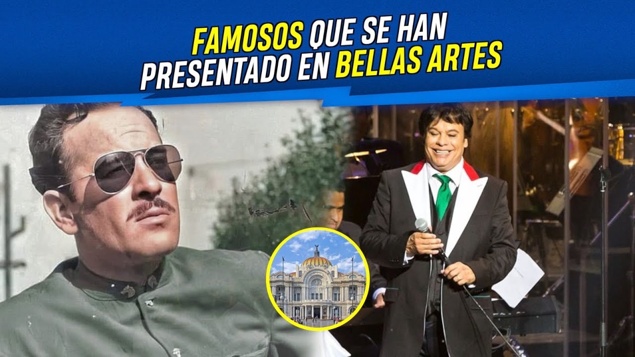 Famosos que se han presentado en Bellas Artes