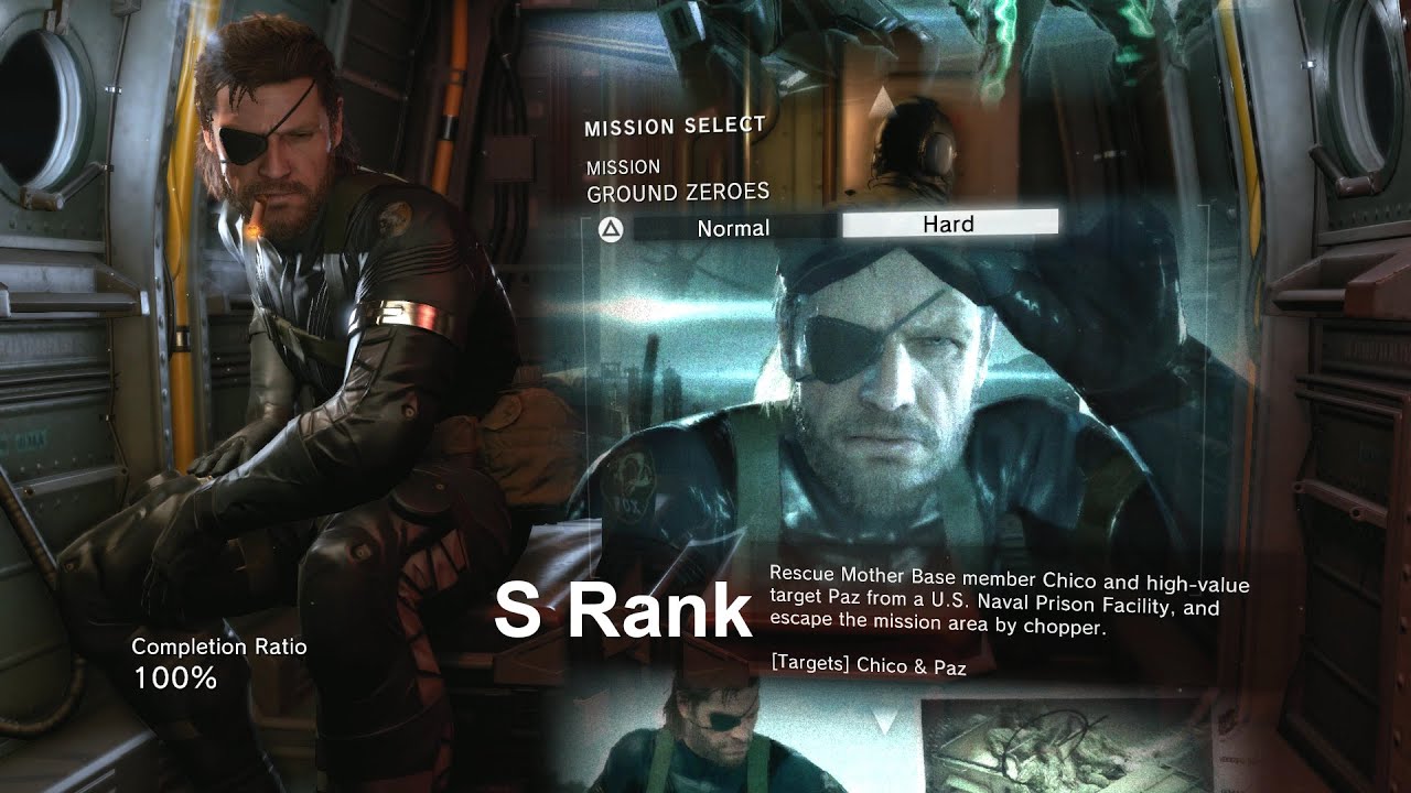 Ground Zeroes Hard S Rank Guide 1080p60