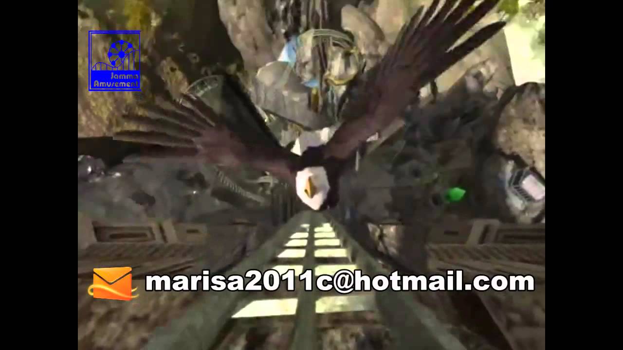Eagles roller coaster from JAMMA 5D Cinema Movies