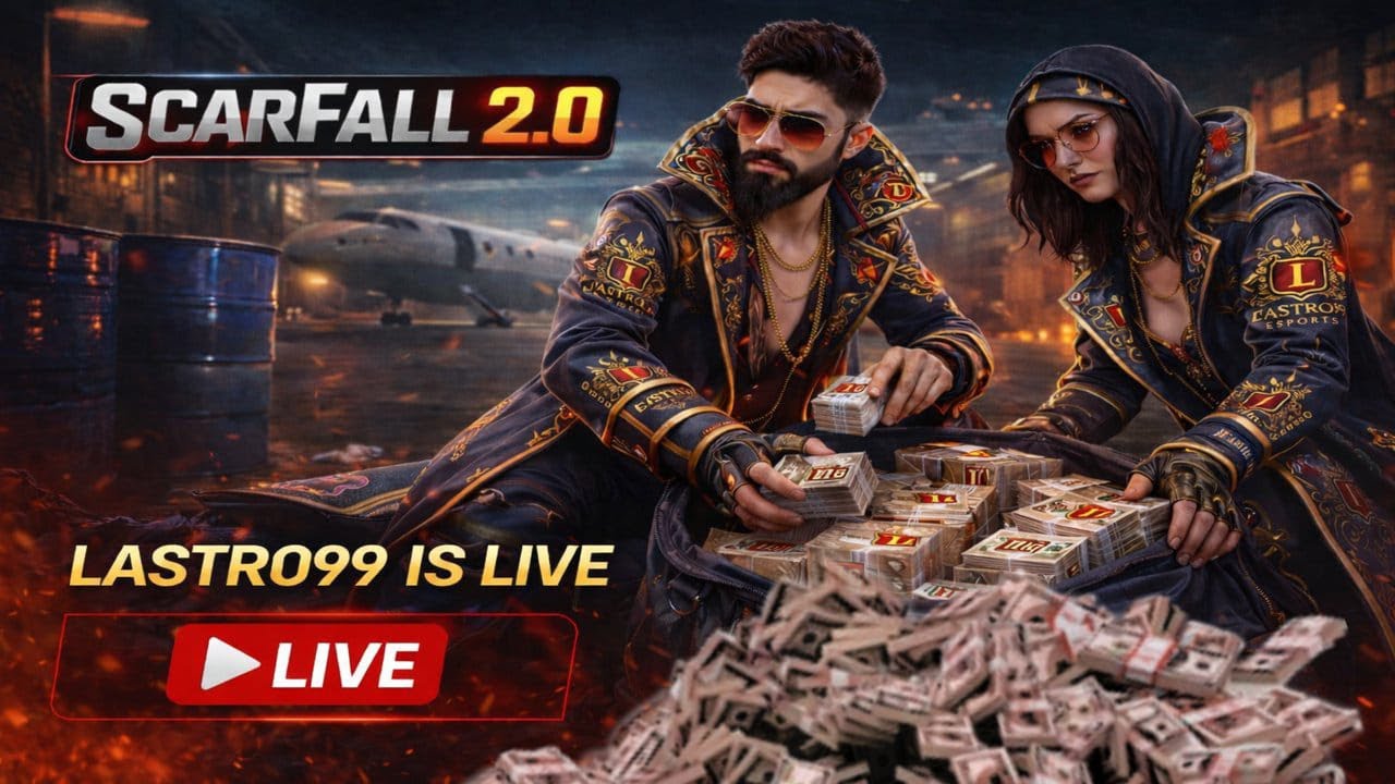 🔥 SCARFALL 2.0 LIVE 🔴 | Aaj Full Action Hoga | LASTRO99 IS LIVE 👑