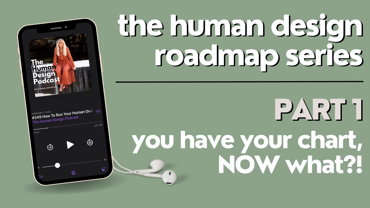 The Human Design Roadmap (Part 1): You have your chart, now what?! - The Human Design Podcast
