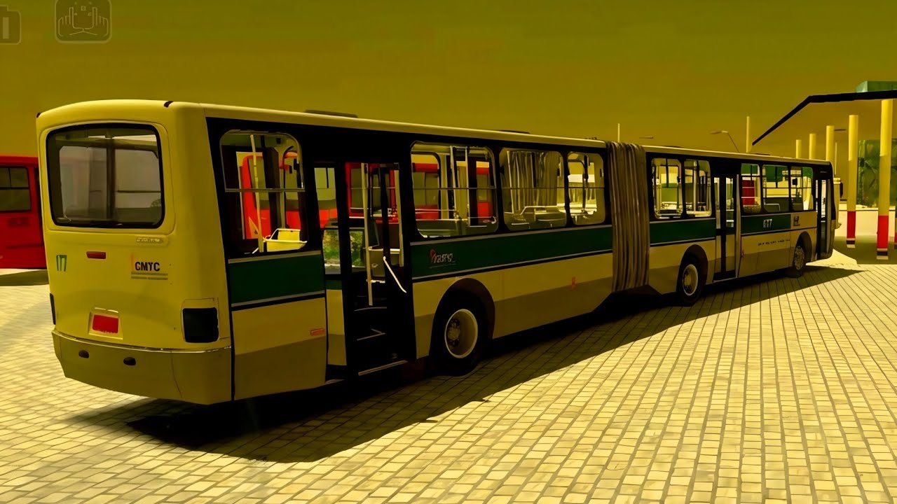 🚍 Proton Bus Simulator | Caio Alpha Volvo B10M Articulado + Cidade de Curitiba BRT (Linha 302 Volta)