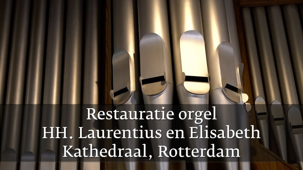Binnenin het orgel | Restauratie orgel Kathedraal HH. Laurentius en Elisabeth, Rotterdam