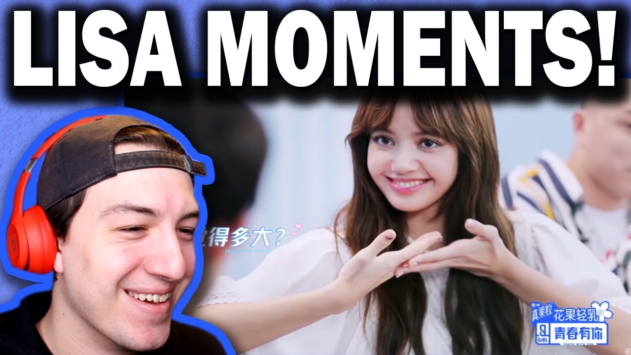 BLACKPINK LISA Youth With You Moments REACTION!