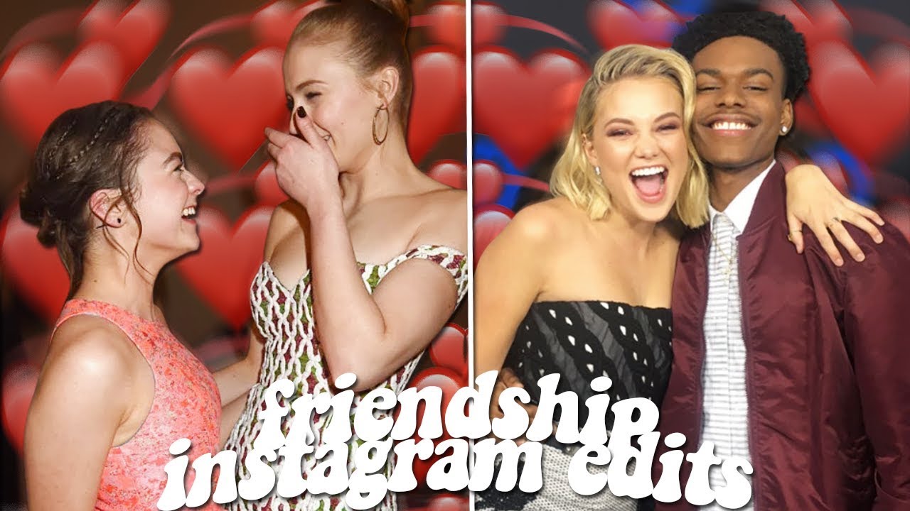 edits of the friendships we need but don't deserve
