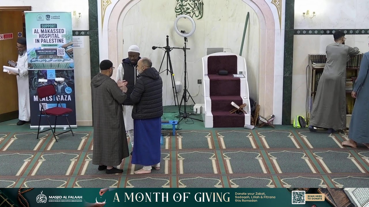 2026-03-16 | Daily Itikaf Programme- Ramadan 2026 | Live From Masjid Al Falaah