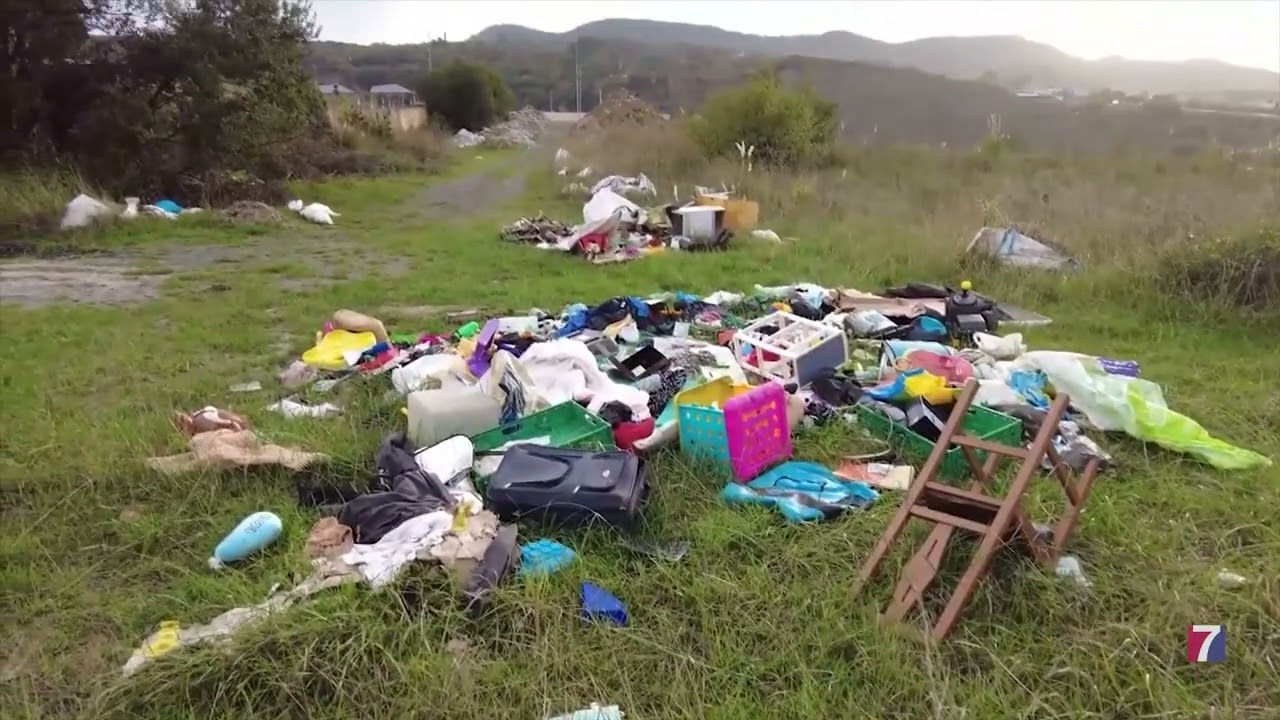 EHBildu localiza un vertedero ilegal junto al cementerio de Gallarta