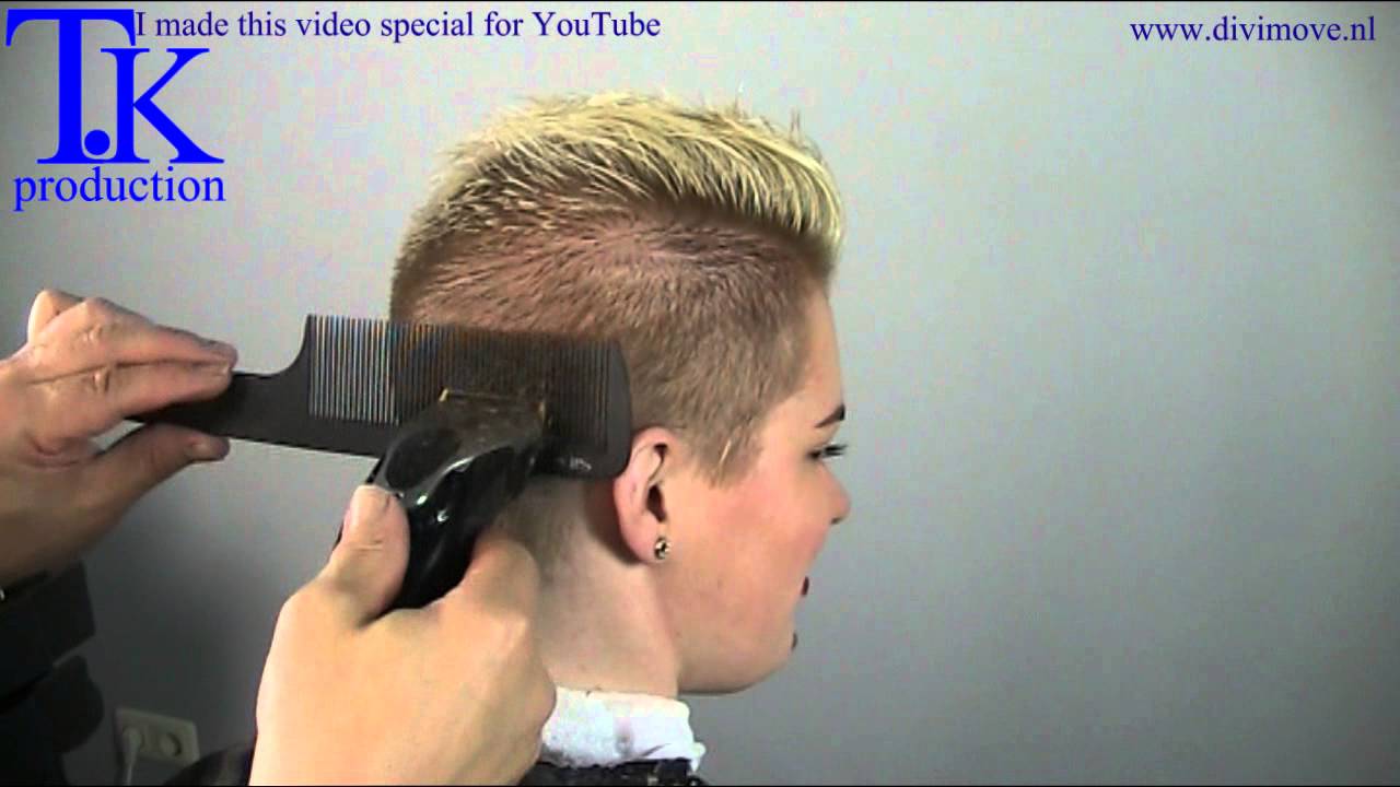Holala, this girl's ...! Ultra-short hairstyle by Theo Knoop