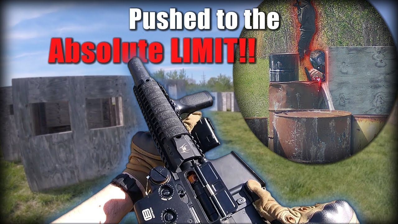 I Ran This Gun To Its Absolute LIMITS and it was AWESOME!! | Airsoft LWA Night Wraith Gameplay |