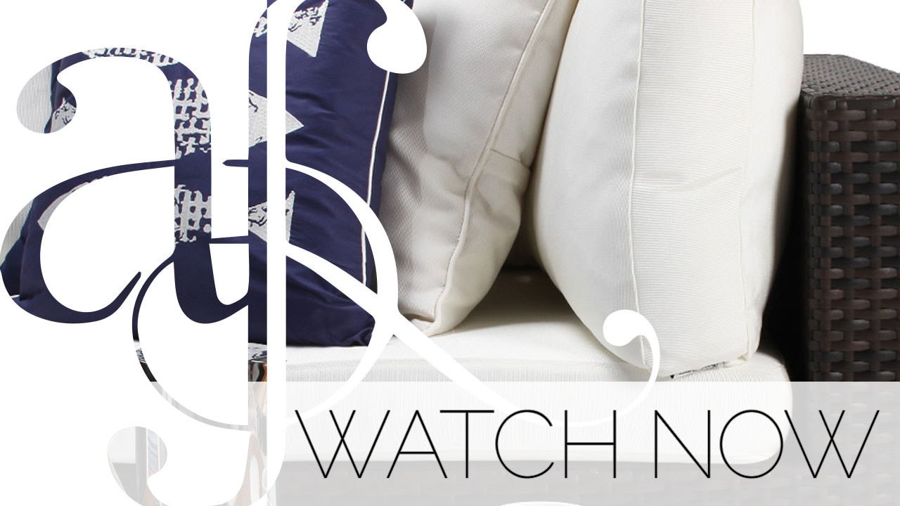 Tuscany Modular Brown Rattan Outdoor Sofa Set