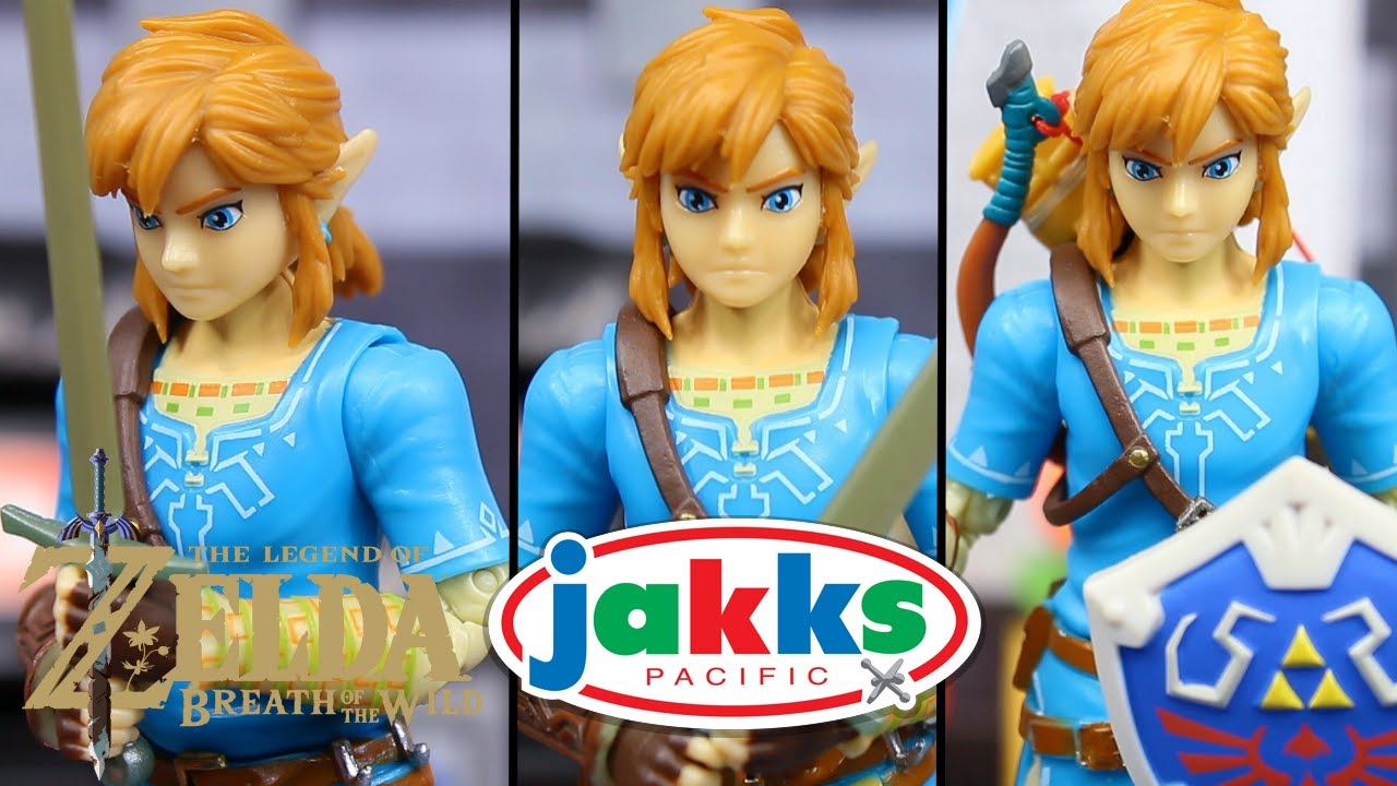 Jakks Pacific The Legend of Zelda: Breath of the Wild Link Figure Review!