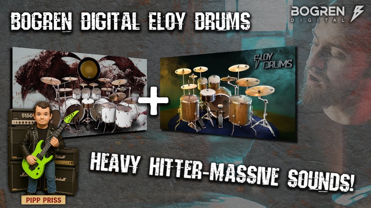 Have ELOY CASAGRANDE drum in your HOME studio... kind of!(Bogren Digital ELOY DRUMS In-Depth Review)