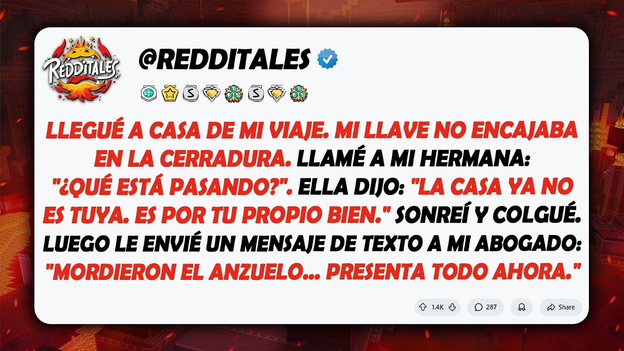 Mi hermana cambió las cerraduras de mi casa de $5M mientras yo estaba fuera. No tenía ni idea de...