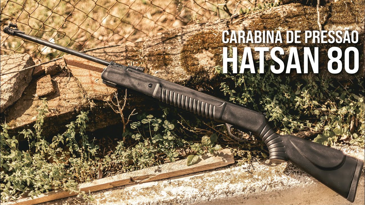 Review Completo: Carabina de Pressão Hatsan 80