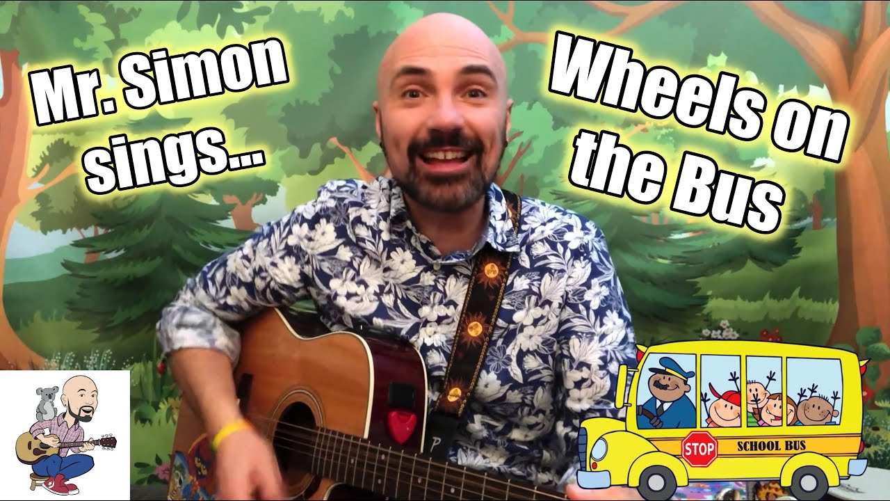 Mr Simon | Wheels on the Bus | Children's Music