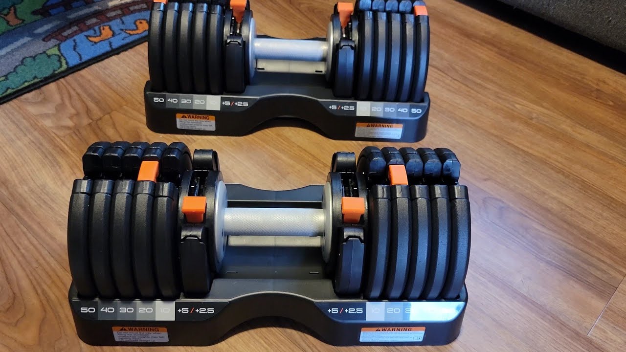 Распаковка и обзор регулируемых гантелей NordicTrack Select-a-Weight