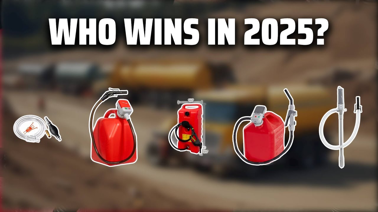 The Top 5 Best Portable Gas Pump in 2025 - Must Watch Before Buying!