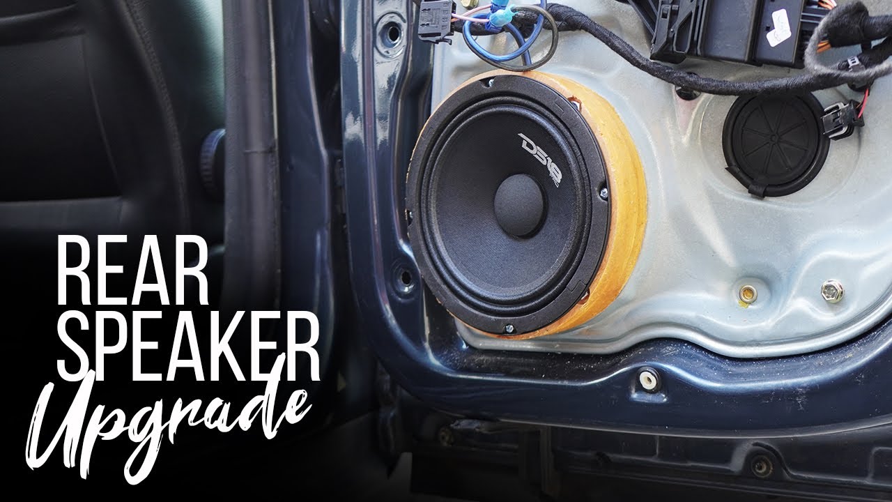 VW B5.5 Passat Rear Door Speaker Upgrade