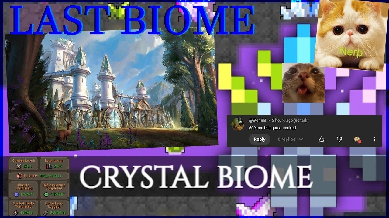 NEW TIERLIST TODAY🎬✨💍CRYSTAL BIOME AND CALENDAR⚔️🔥🧊MAX FORGE UPGRADES💯🎖️🚨🔔🗣️😇🌟 | PIXEL QUEST ROBLOX