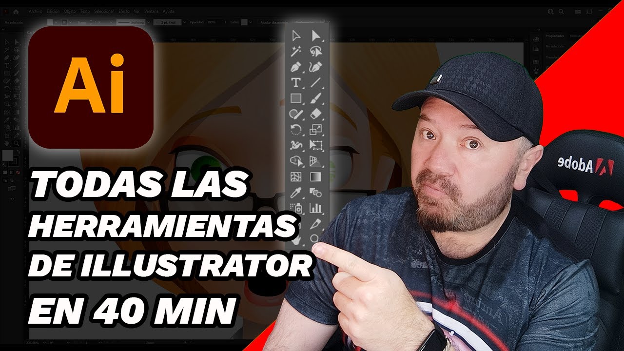 ILLUSTRATOR - TODAS LAS HERRAMIENTAS 🚀