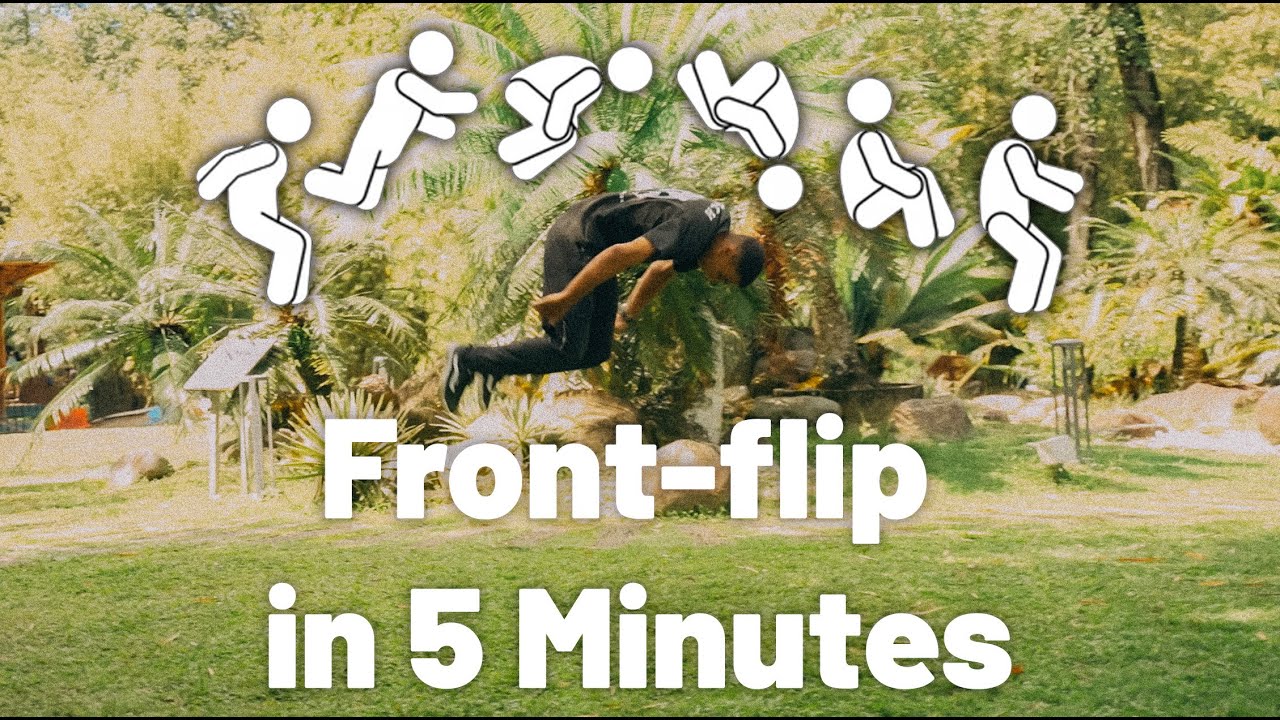 Learn How to Frontflip Outdoor