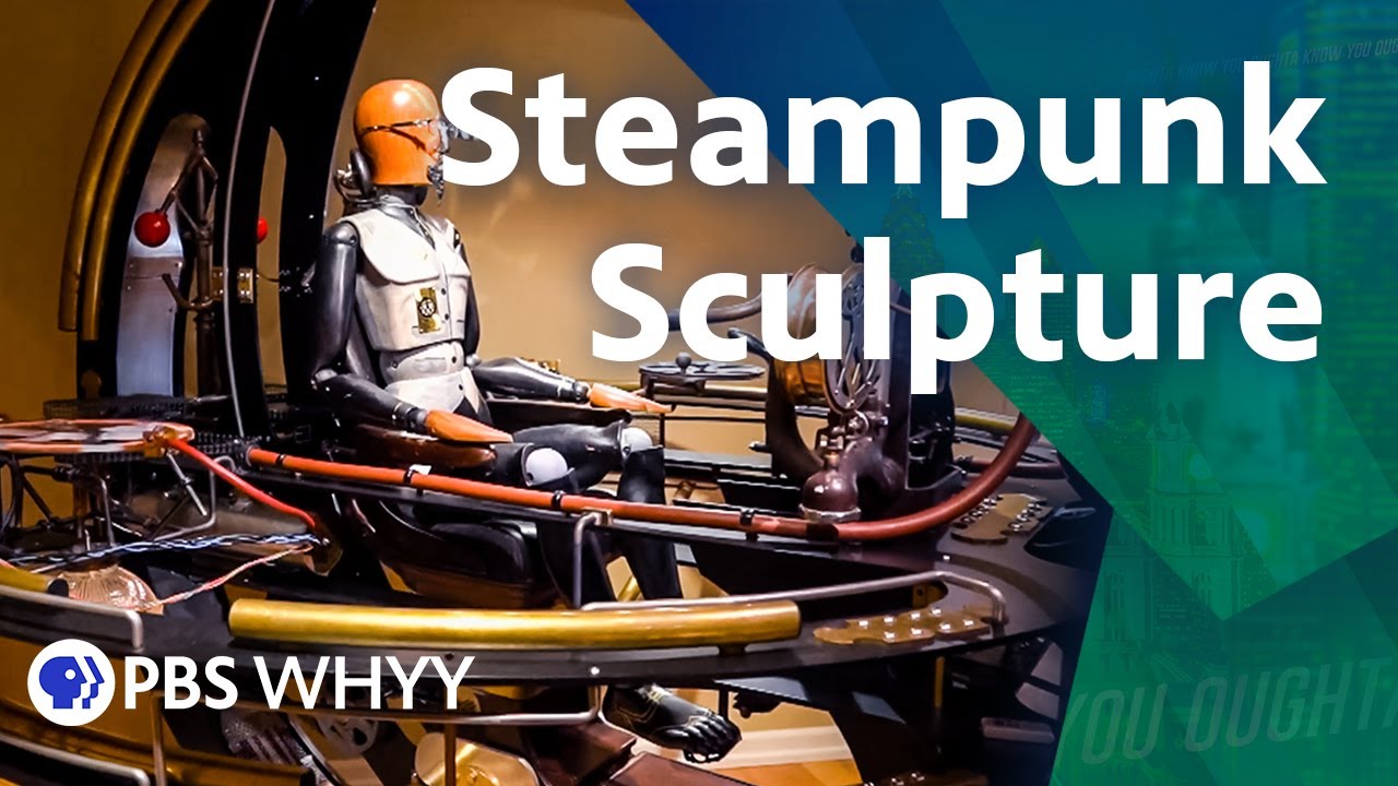 Steampunk: Sculpture at Hagley Museum - You Oughta Know (2021)