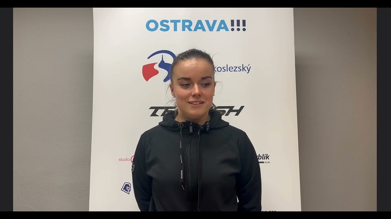 Sára Seevaldová před utkáním proti Tatranu Střešovice