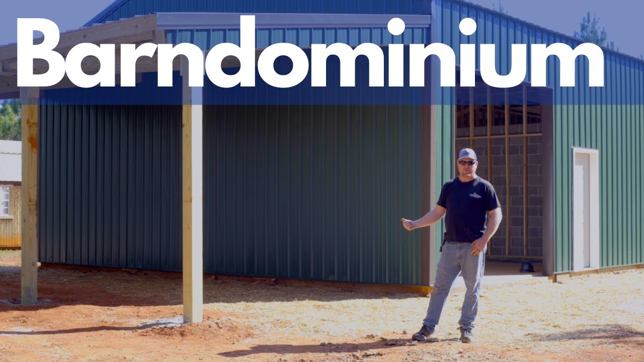Stick Framed Bardominiums are Better Than the Metal Kits!
