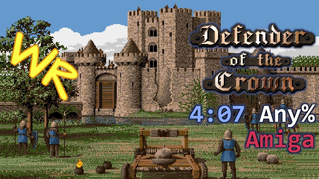 [WR] Defender of the Crown (Amiga) Speedrun in 4:07.583 (Any% Amiga) - World Record
