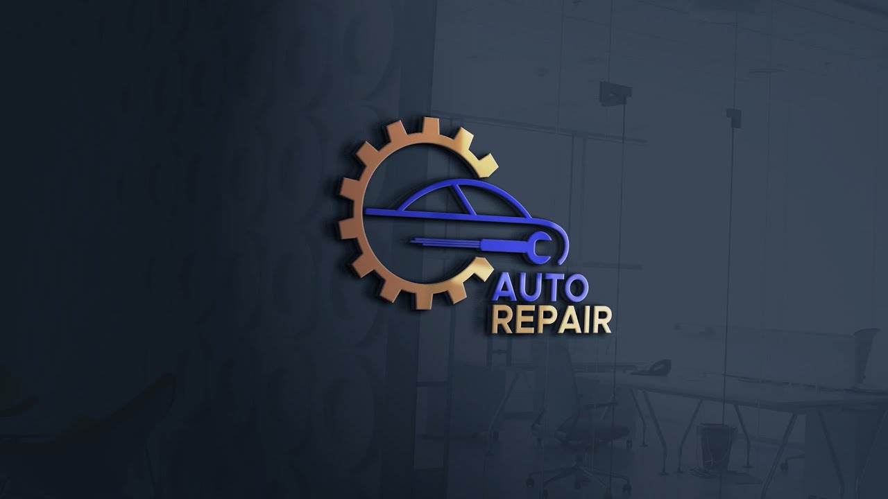 Logo Designs for Auto Repair in adobe illustrator//Logo Designs tutorial