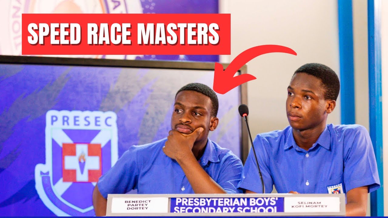 This is Why Presec Legon Are the Masters Of Speed Race NSMQ 2023