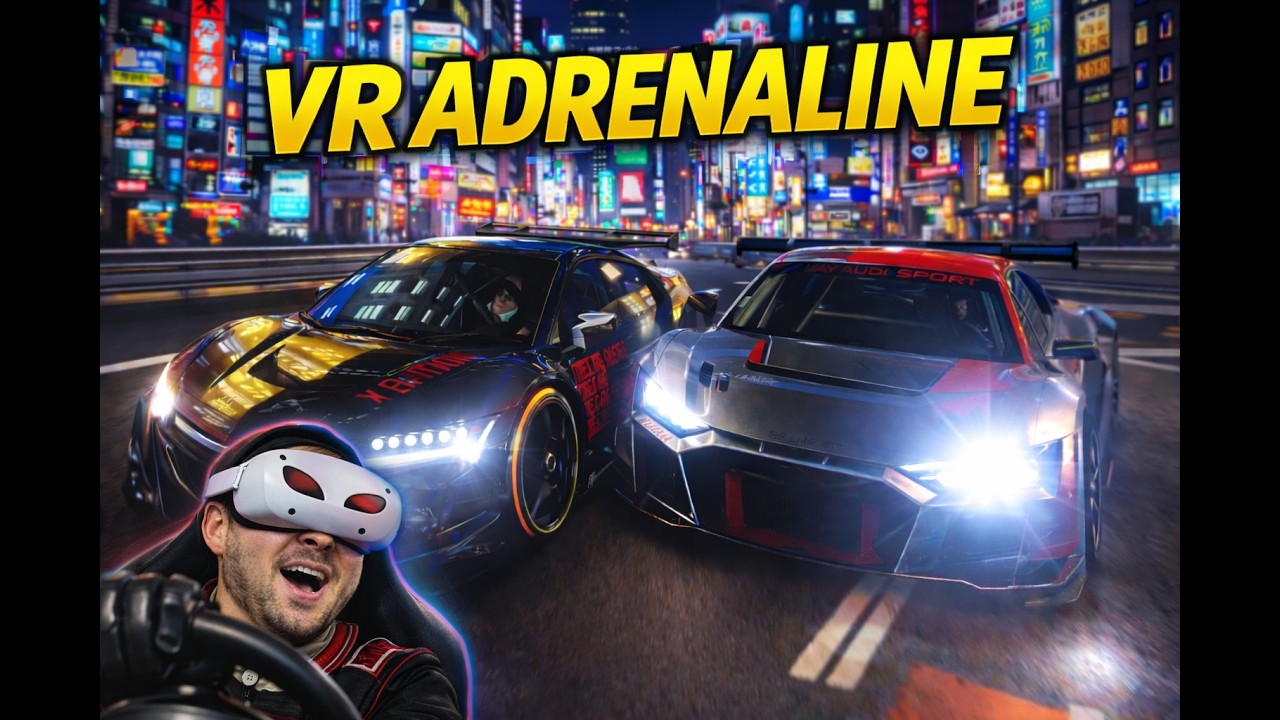 CAN I WIN TOKYO NIGHT DRAG RACE? (PSVR2 OLED IS GORGEOUS!)