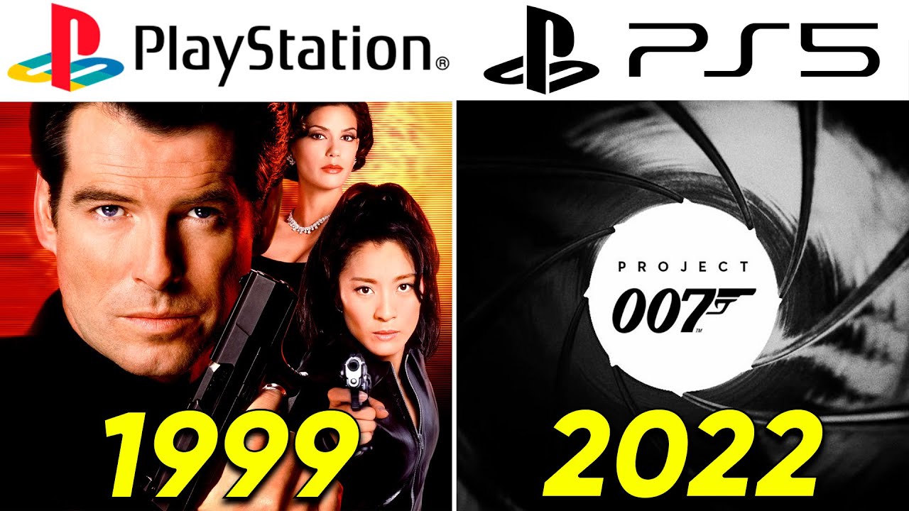 Evolution of JAMES BOND 007 PlayStation Games (1999-2022)