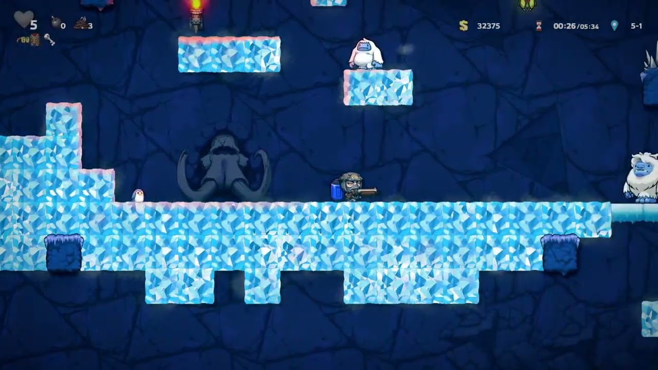 Spelunky 2 Any% No TP Speedrun in 8:26.983