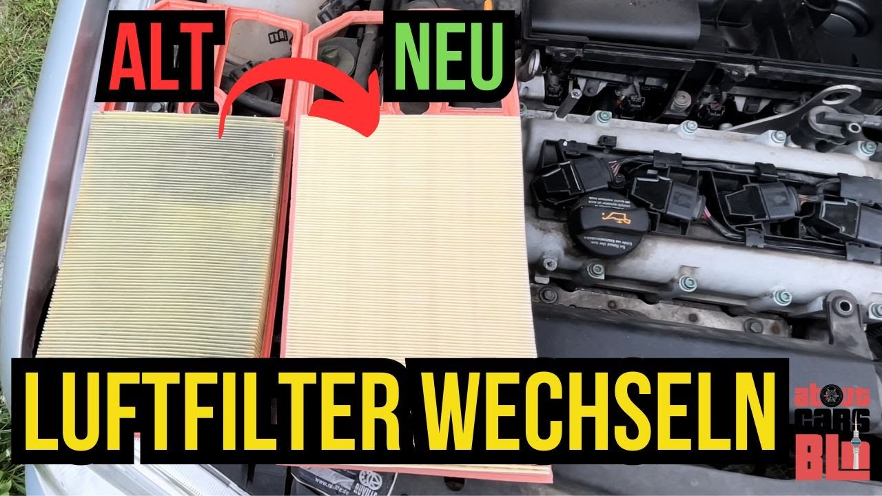 VW Golf 4 1.4 Luftfilter wechseln &ndash; Schritt-f&uuml;r-Schritt Anleitung #diy