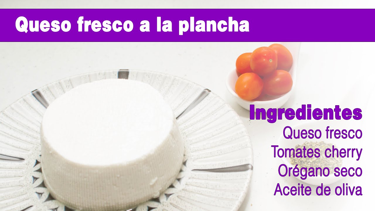 QUESO fresco a la PLANCHA 🧀