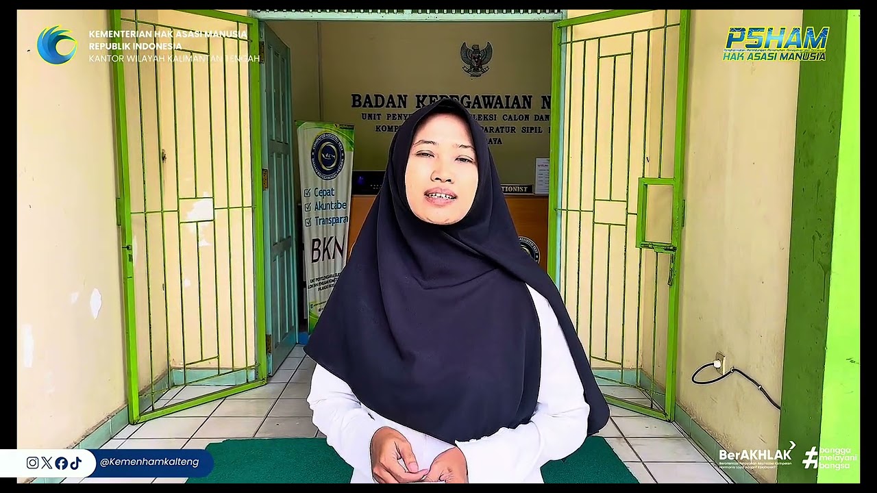 HARI PERTAMA TES CAT PPPK KANWIL KEMENHAM KALTENG Semangat juang terpancar bagi peserta TES CAT PPPK