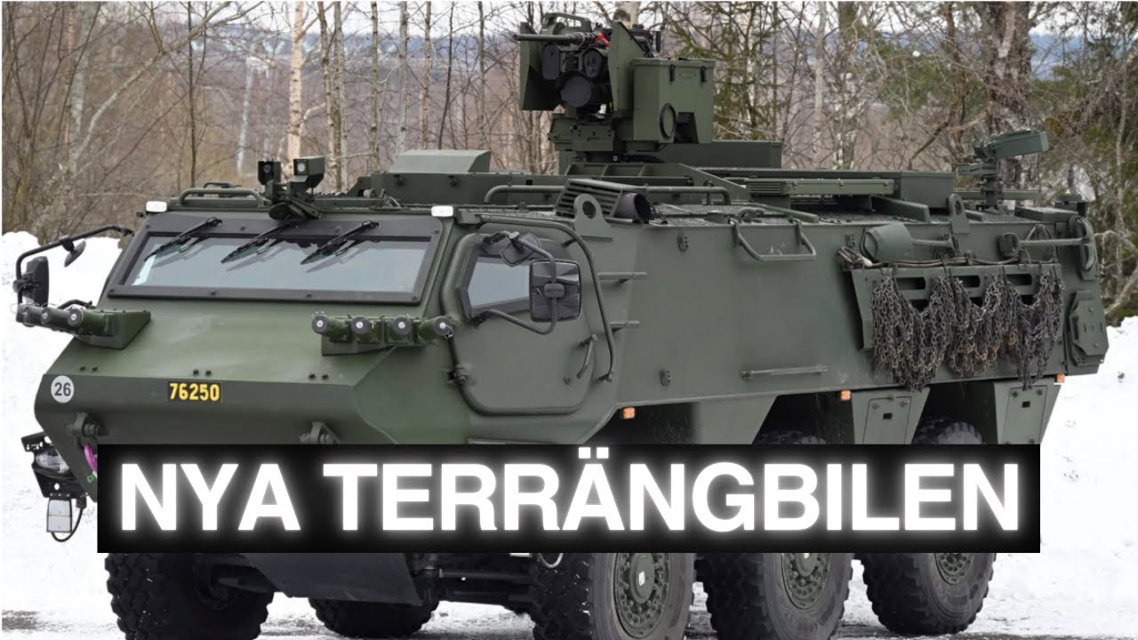 Försvarets nya PANSARTERRÄNGBIL 300A! Hands-on!