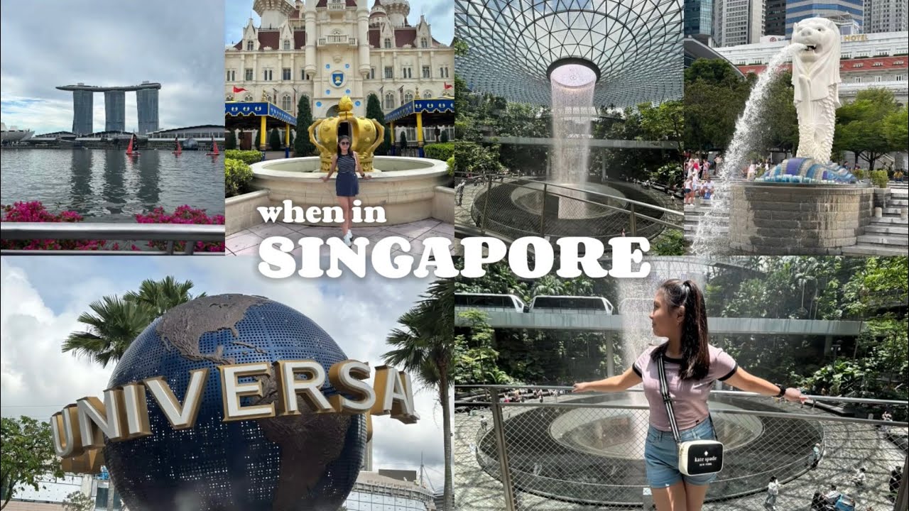 singapore vlog 🇸🇬 | universal studios, merlion, sentosa, & more!