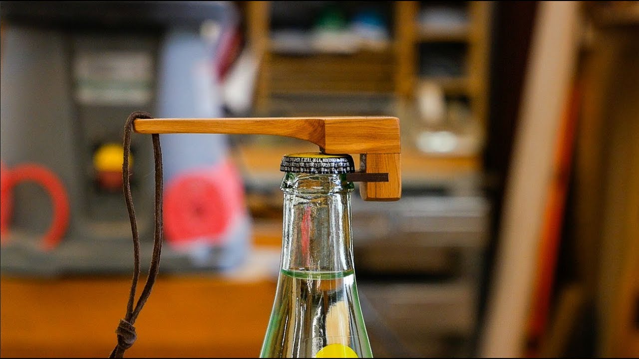 Making A Bottle Opener From An Old Cedar Fence Post