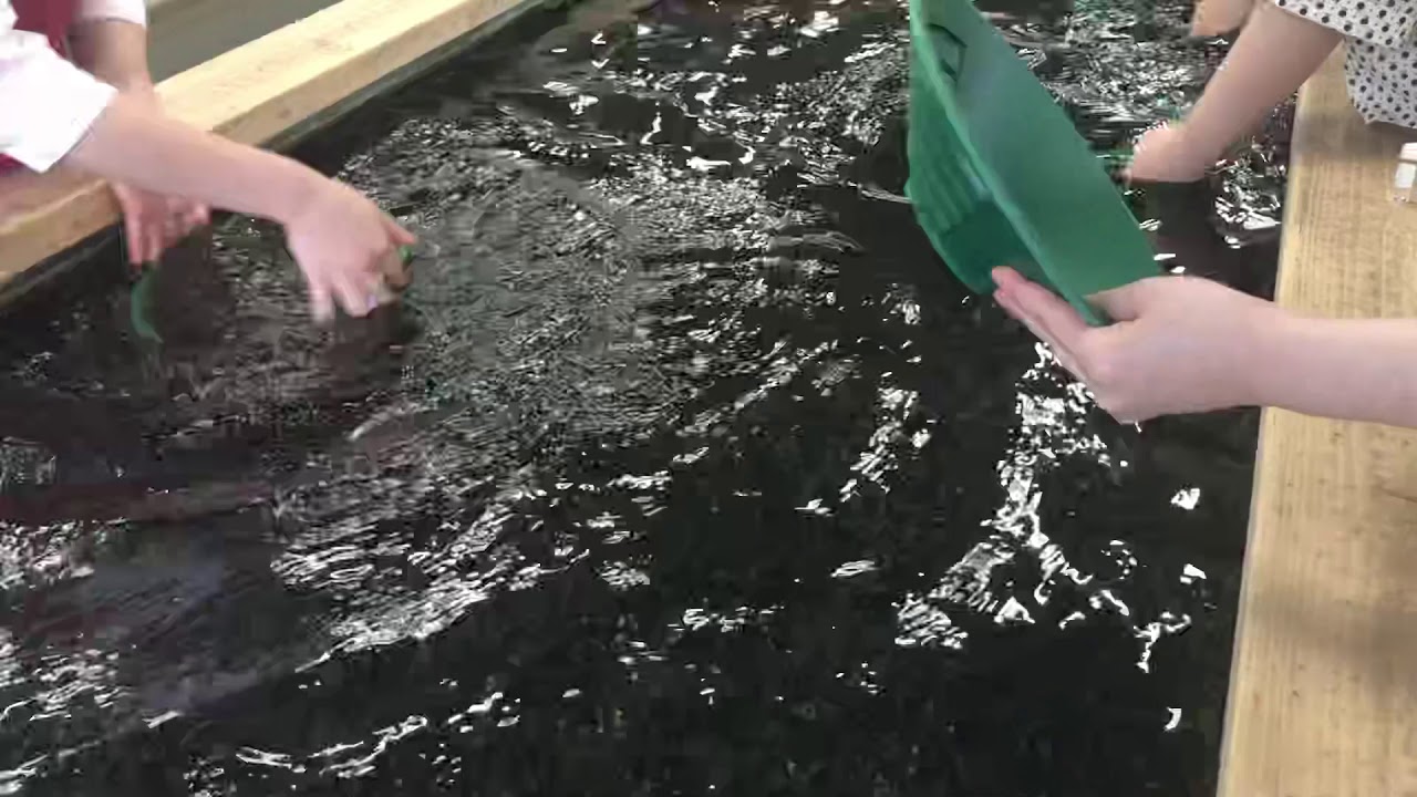 砂金採りのやり方・コツ（伊豆土肥金山）