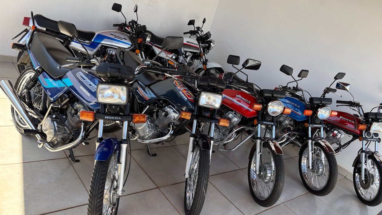 MOTOS ANTIGAS CG ML CB450 TODAY TITAN 