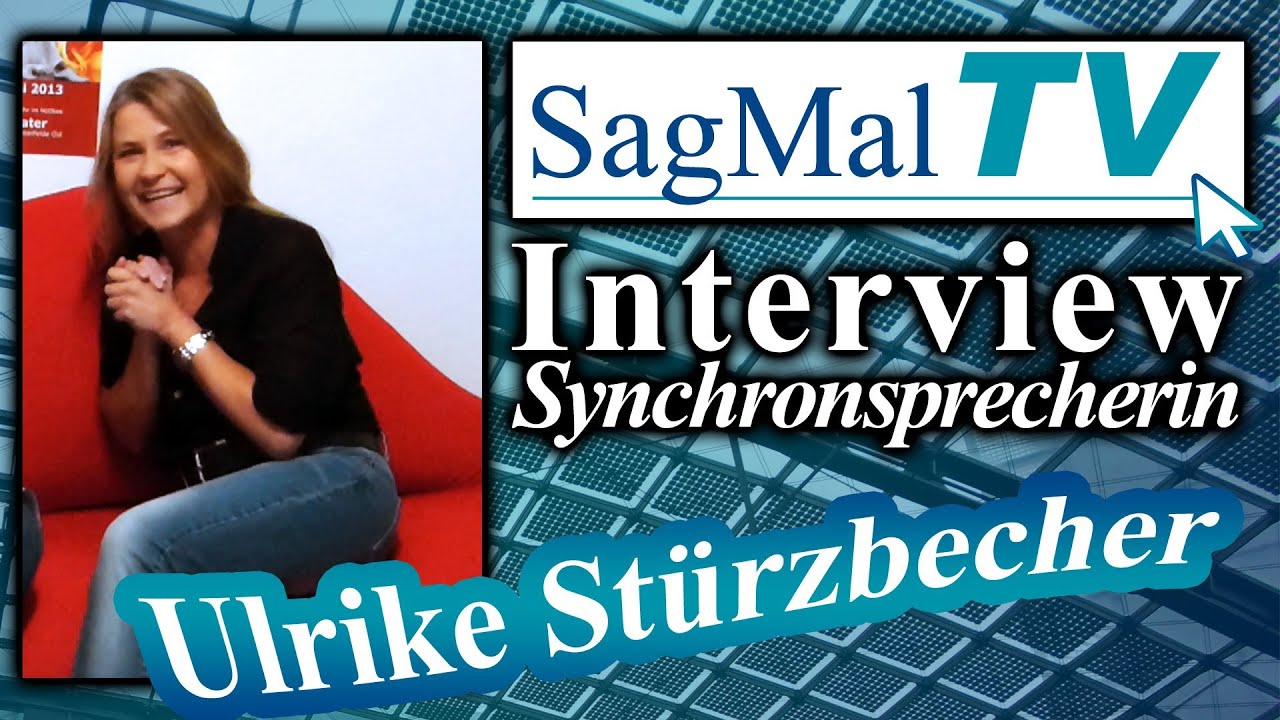 SagMalTV // Interview: Synchronsprecherin Ulrike Stürzbecher
