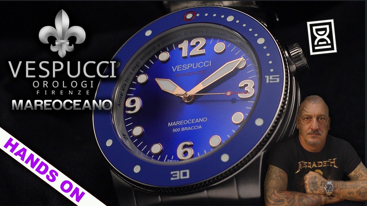 MareOceano 44, il diver muscoloso di Vespucci Firenze Orologi