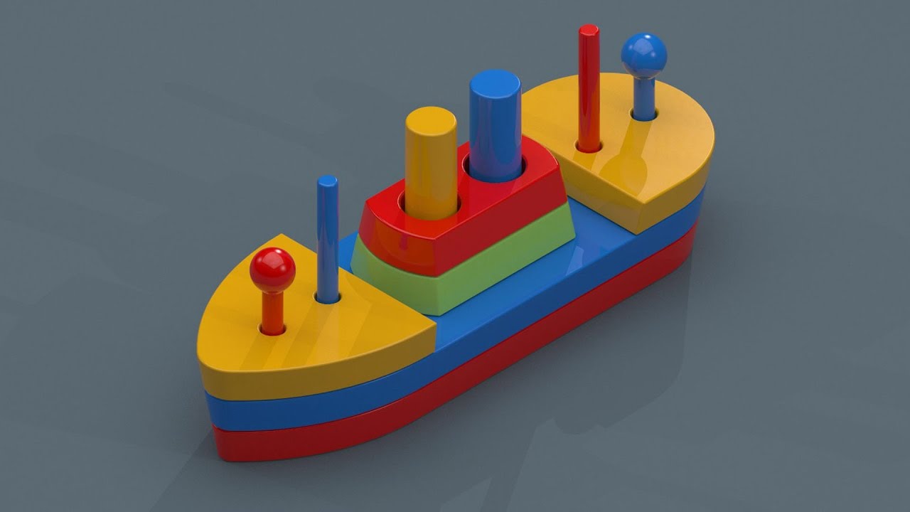 Toy Boat in Rhino