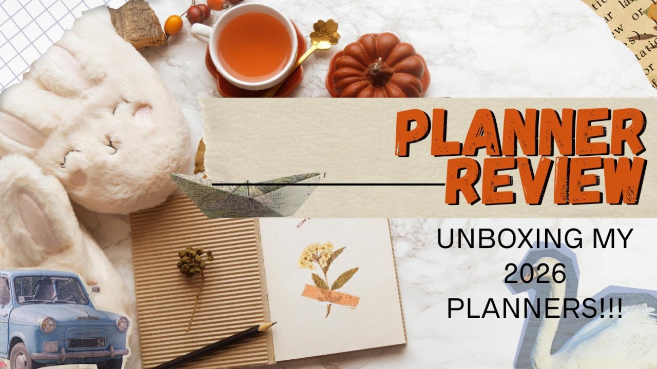 Unboxing My Future: 2026 Planner