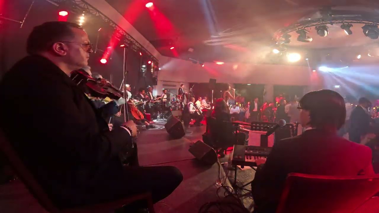 l'orchestre de gilles haddad lives et la grande stars sanaa moulali # covers coctel warda