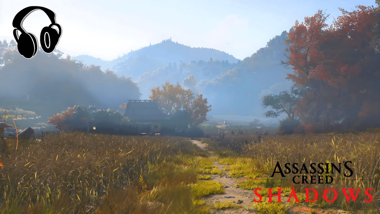 Assassins Creed Shadows | ASMR/Sleep Aid | Ambience [1 Hour]