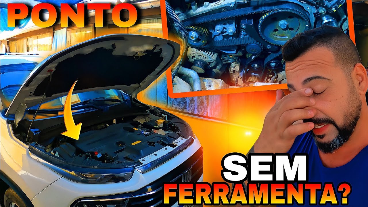 Troca da correia dentada da Toro Diesel passo a passo
