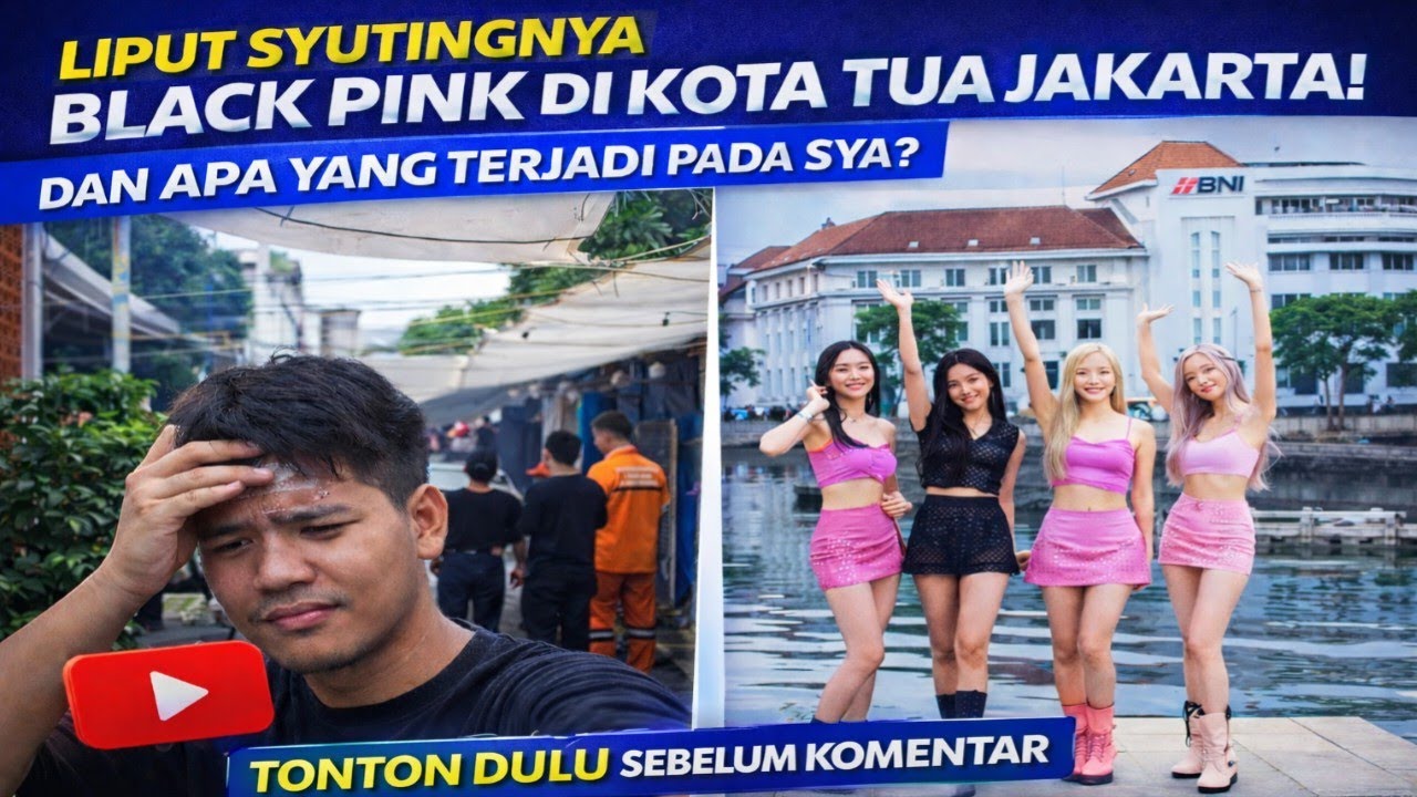 Liput Syutingnya Black Pink Di Kota Tua Jakarta! Dan Apa Yang Terjadi Pada Saya?